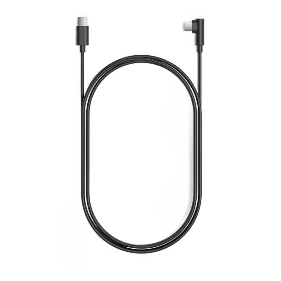 Meta USB-C Charging Cable with Angled Connector (2m)